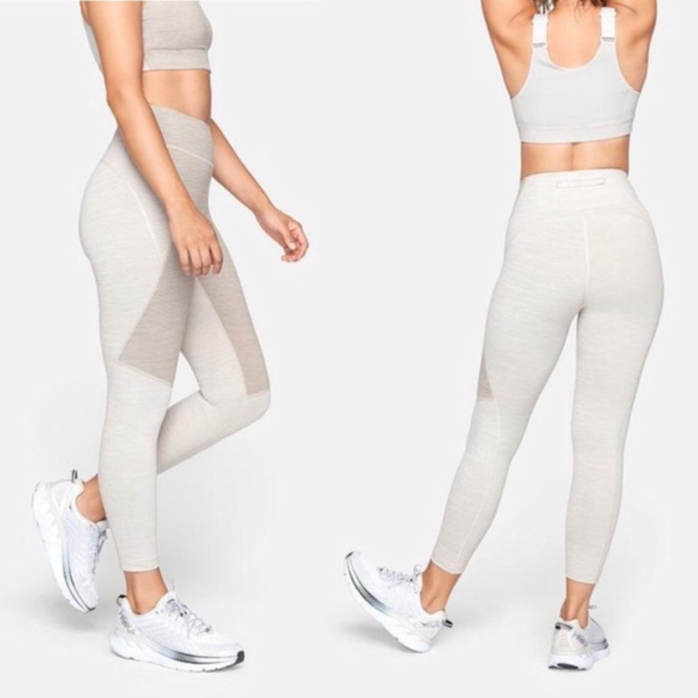 Outdoor Voices TechSweat Two-Tone 7/8 Leggings